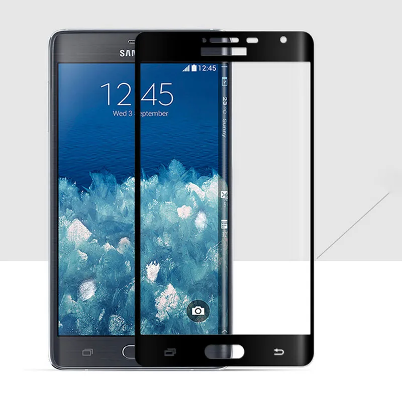 6D изогнутый протектор экрана из закаленного стекла для Samsung Galaxy Note Edge N9150 9H