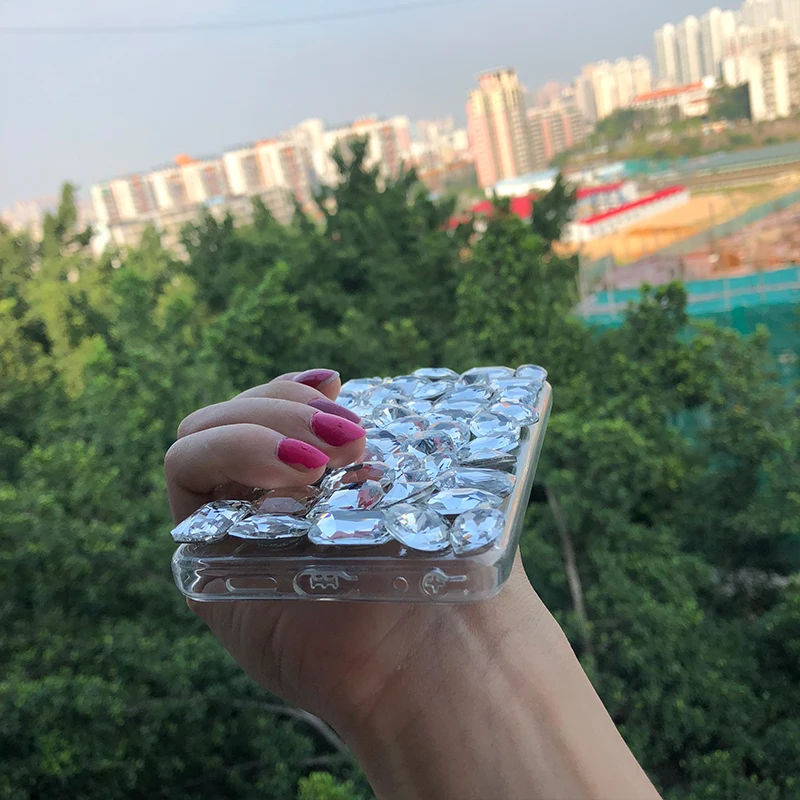 XINGDUO для meizu u10 Роскошный прозрачный Блестящий Алмазный Стразы чехол m3/M5 note/Pro