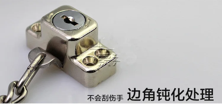 Оконный замок из нержавеющей стали с ключами для безопасности детей|lock with key|door