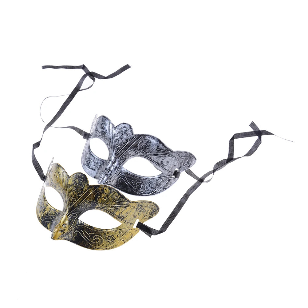 Цвет серебристый Золотой Венецианская маска Марди Грас маскарад Вечерние мяч