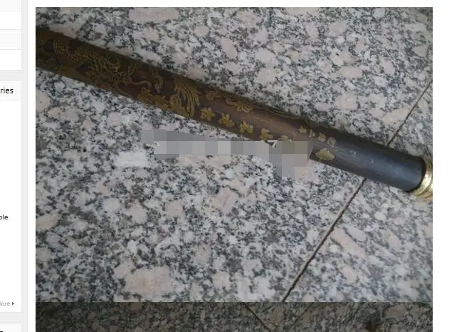 Латунь чистая медь латунь дедушка на удачу редкая китайская медная трость лучшая