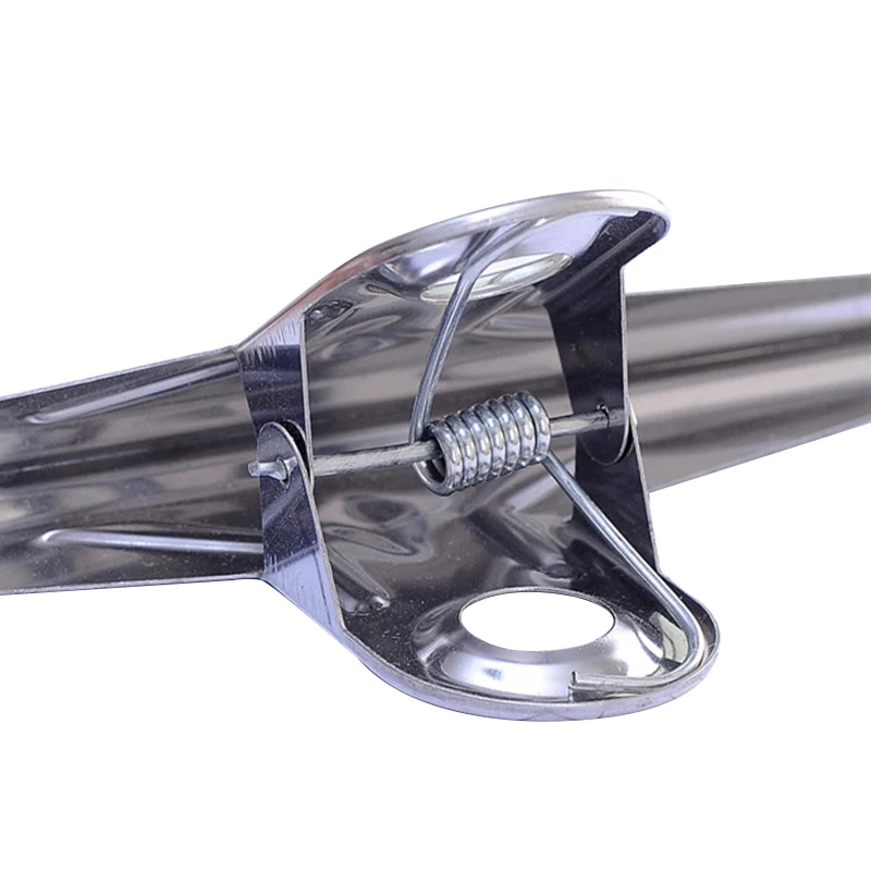 Скоросшиватель из нержавеющей стали железный зажим для бумаги ласточкин хвост