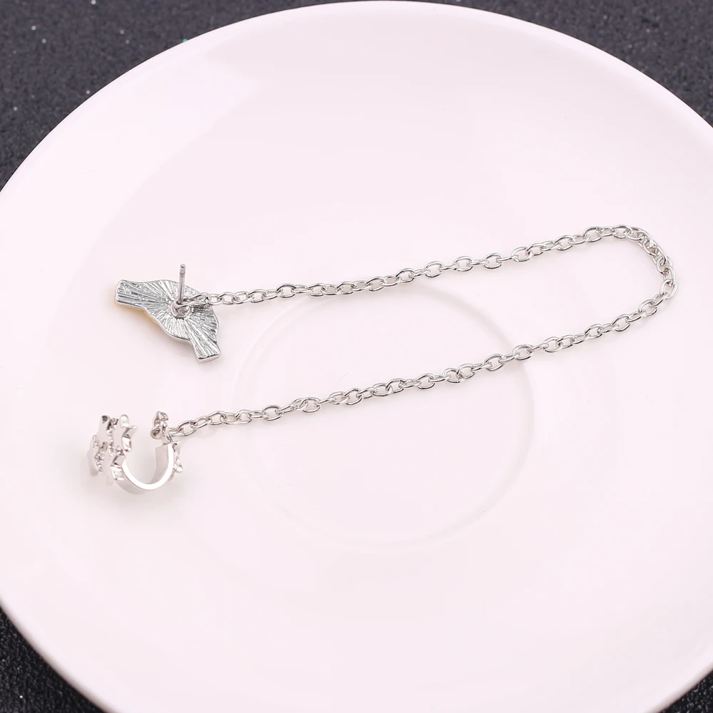 1 шт. модный дизайн очаровательные серьги в форме встряхивания рук длинная