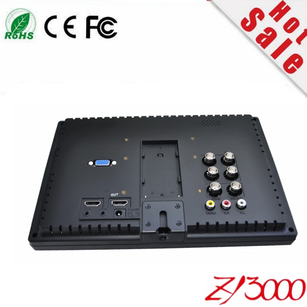 Новый 10 1 &quot1280*800 IPS HDMI SDI трансляции led hd монитор пиковый фильтр 5DII DSLR режим камеры