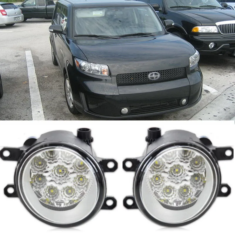 Для Toyota Scion xB 9 шт. светодиодный s Противотуманные фары H11 H8 12V 55W галогенный
