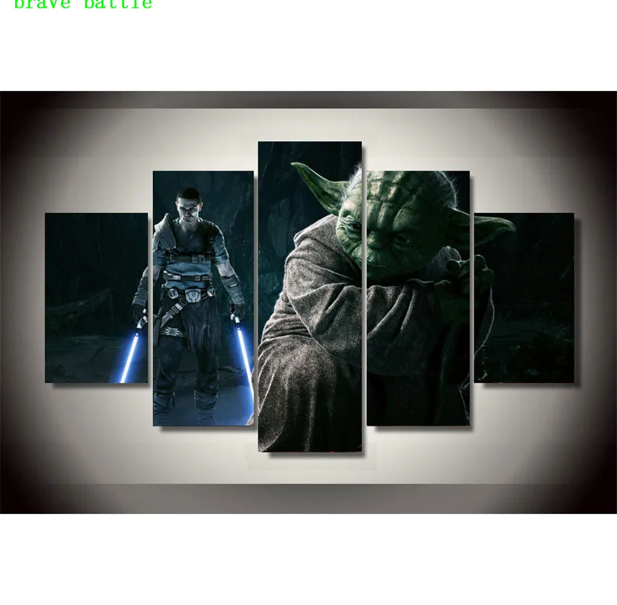 Звездные войны The Force Unleashed 1 5 шт. холст картина печать гостиная домашний декор