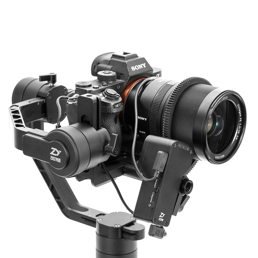 Ручной 3-осевой стабилизатор Zhiyun Crane 2 Подарочный сервопривод гиростабилизатор
