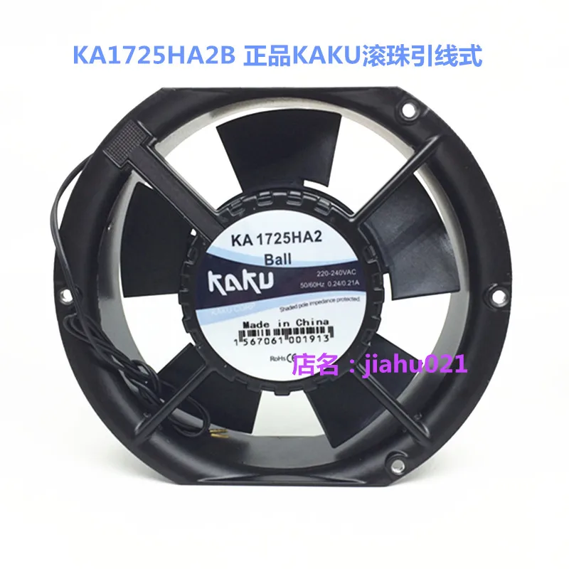 Серверный охлаждающий вентилятор KAKU KA1725HA2 AC 220/240V 0 20/A 172X172x51|square fan|server fankaku fan |