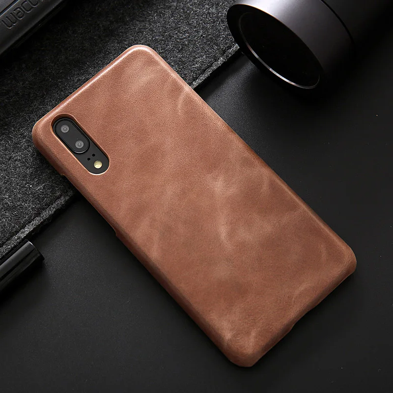 Biencaso Винтажный чехол для huawei P20 Pro P8 Lite P10 Plus mate 9 10 Honor 8 Lite Ретро чехол из натуральной кожи s Чехол B89 - Цвет: Coffee