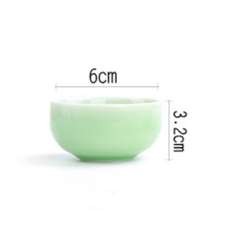 

Ceramic Teacups Chinese Tea Cup Porcelain A Cup of Mysterious Cup Drinkware