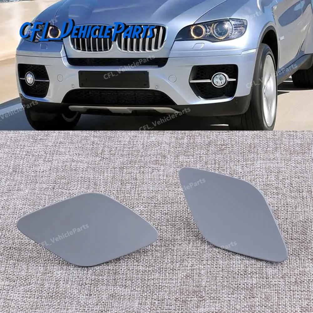 Пара насадок для мойки фар L + R крышка распылителя 51657052427 51657052428 BMW X5 E70 X6 E71 E72 2008