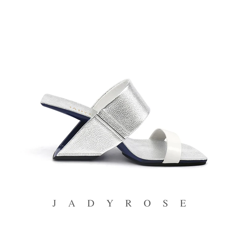 Jady Rose/Новинка года; летние женские шлепанцы; босоножки на необычном каблуке; обувь на танкетке; женские шлепанцы на высоком каблуке; сандалии-гладиаторы