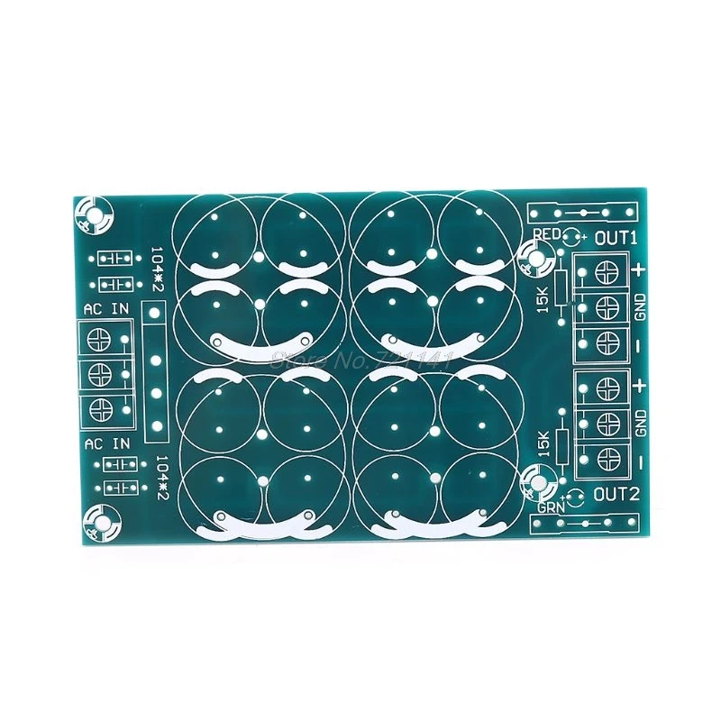 Выпрямитель фильтр блок питания двойной мощности параллельный выход PCB голая доска Прямая поставка