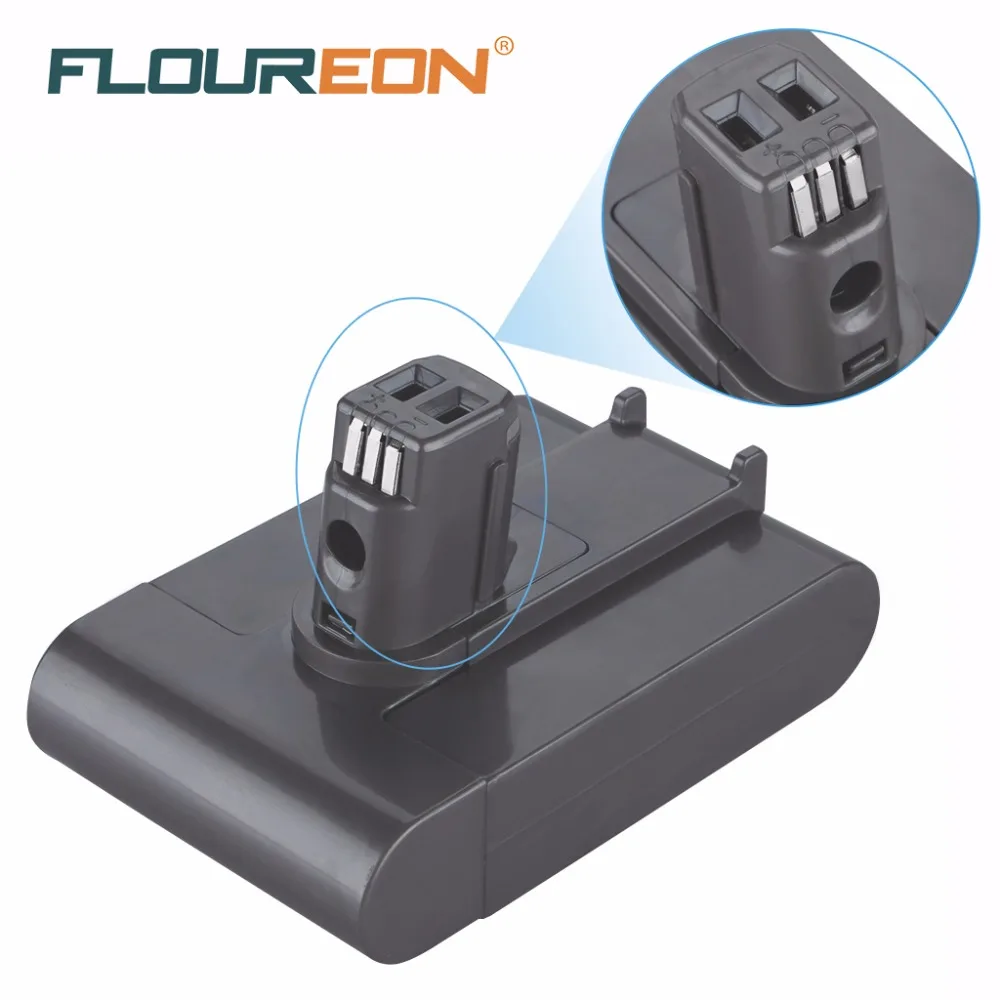 Аккумуляторная батарея FLOUREON DC31 6 ячейка для Dyson DC34 DC35 ручной пылесос 17083 01 05 07 09|dc35