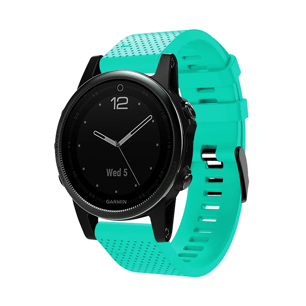 20 мм Ремешки для наручных часов Garmin Fenix 5S/5S Plus/6 S смарт часы быстро подходят мягкий