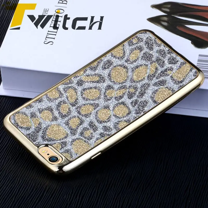 Twitch Anti-knock Case For iPhone 6 Plus / 6s Leopard Print shell TPU cover Iphone phone coque Fitted cases |