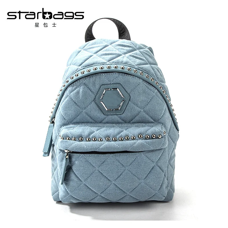 Европейский и американский популярный логотип starbags pp геометрический lingge рюкзак для женщин оригинальная новая Корейская версия для отдыха bac