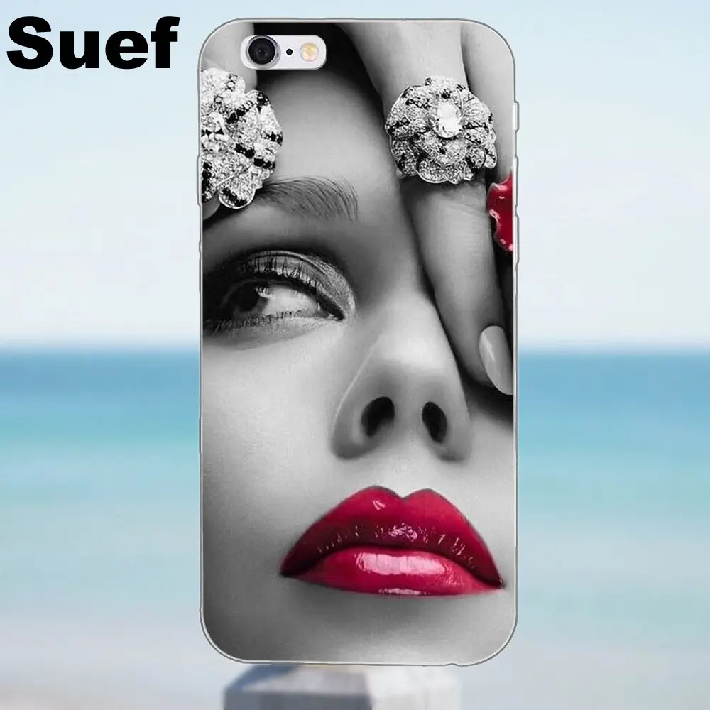 Suef Labiose поп-арт для iPhone 4 4S 5 5S 5C SE 6 6S 7 8 Plus X Galaxy J1 J3 J5 J7 A3 A5 2016 2017 мягкая кожа Paintin |