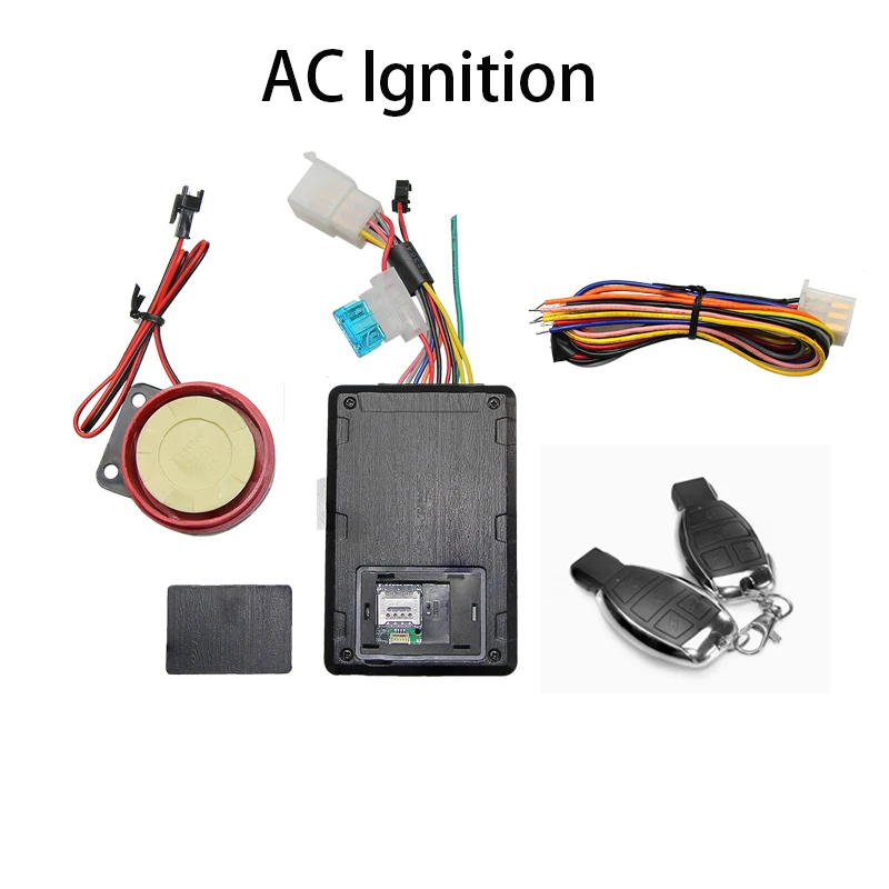 CJ770 AC Ignition Мотоцикл gps трекер противоугонные устройства Интеллектуальный дистанционный запуск Поиск автомобилей системы приложение Android IOS AC DC зажигания - Цвет: CJ770 AC Ignition