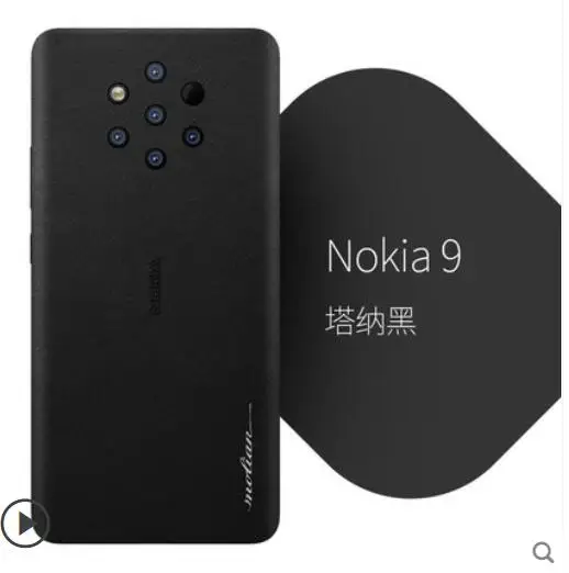 Чехол для nokia 9 puобзор Роскошный чехол из натуральной кожи. Наклейка на 360 Градусов