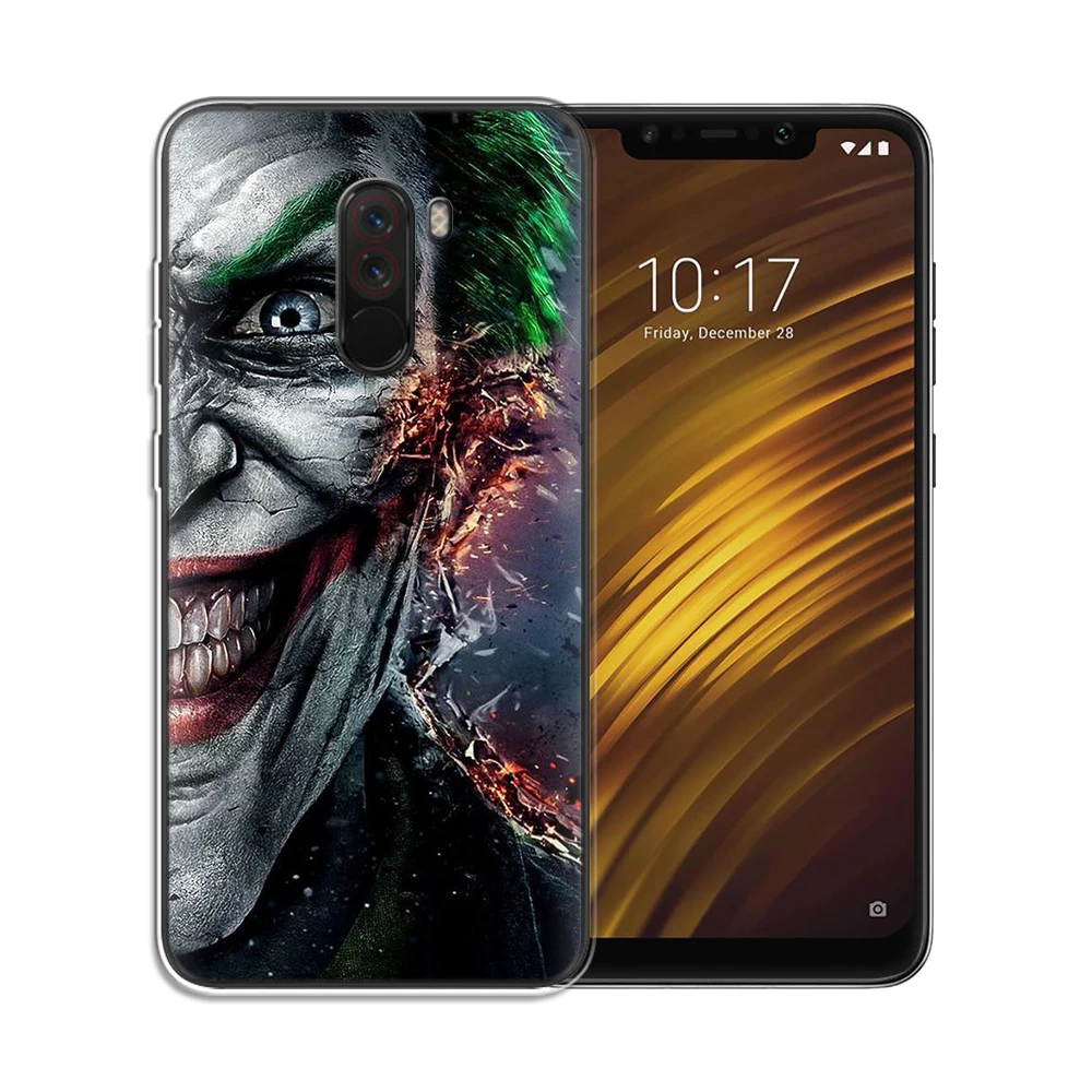 Мягкий чехол из ТПУ Для Xiaomi Pocophone F1, силиконовый чехол для Xiaomi Pocophone F1, Защитные чехлы для телефонов