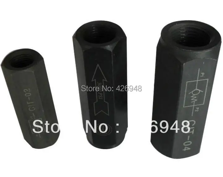 1/4 дюйма давление порта фунт/кв. Дюйм гидравлический Линейный Обратный клапан