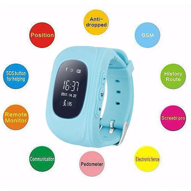 Горячие продажи Q50 Будильник GPS трекер наручные часы сотовый телефон SmartWatch android