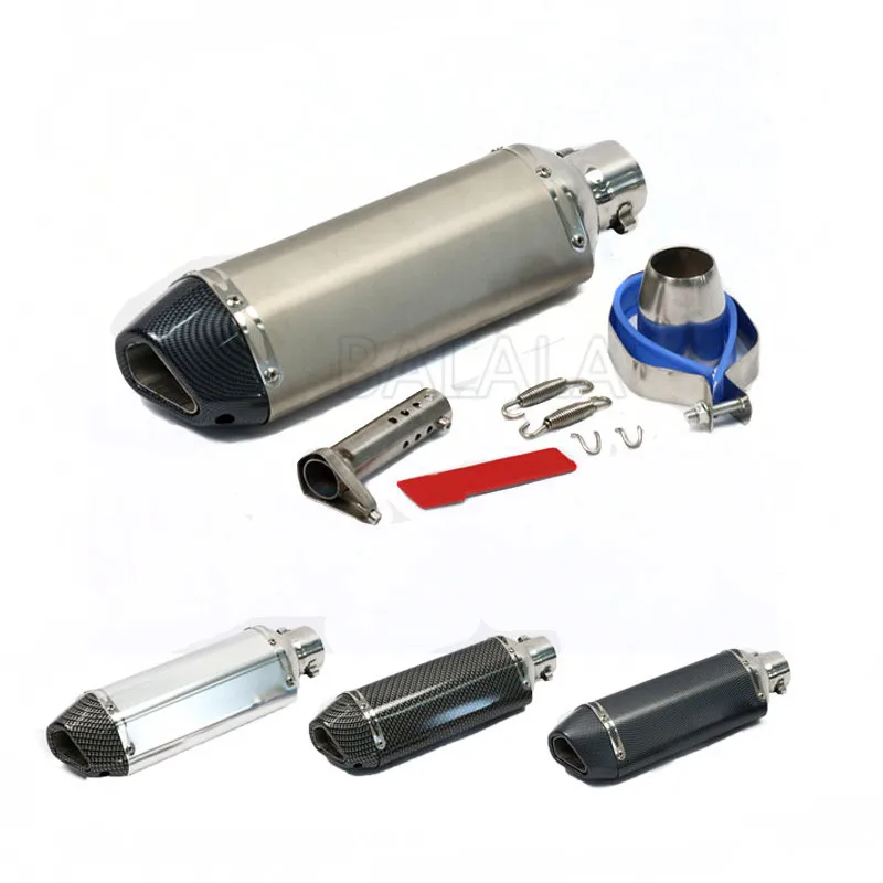 

Universal 51mm Modified Exhaust Pipe Dirt Bike Escape Modified Scooter Exhaust Muffle Fit For Ak Most Motorcycle ATV