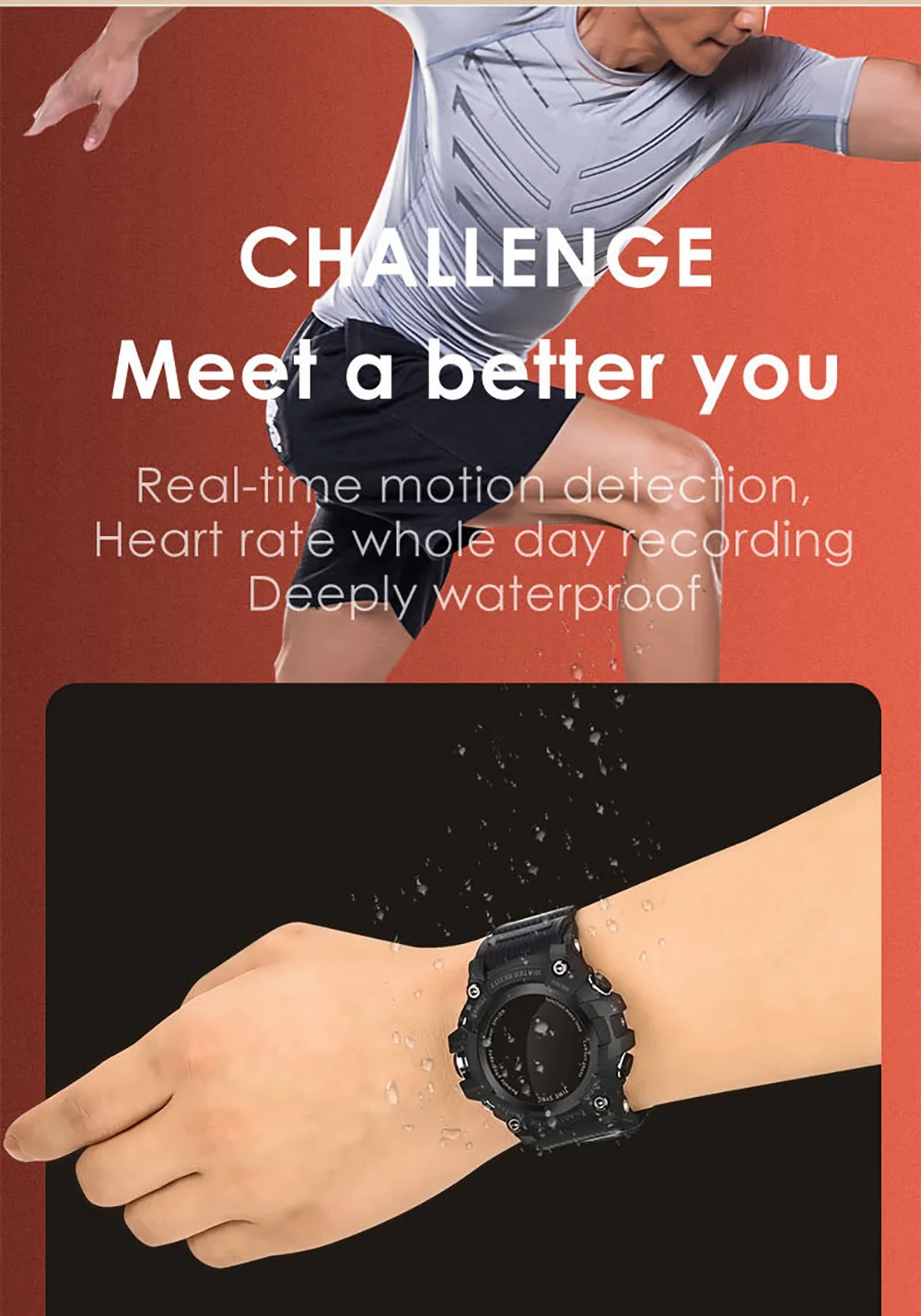 Cawono CW37 Профессиональный Водонепроницаемый Смарт Часы фитнес Heart Rate трекер часы сообщение Push плавание спортивные мужчины женщины Smartwatch для iPhone Samsung xiaomi Huawei Honor PK A1 Zeblaze VIBE 3