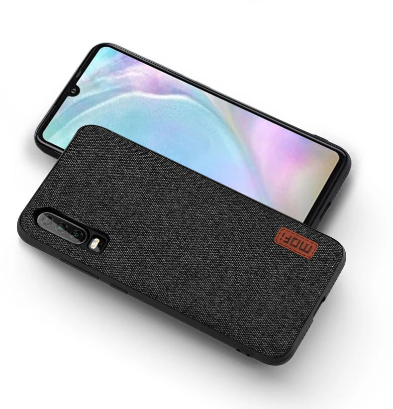 Для huawei p30 lite чехол MOFI huawei nova 4e тканевый чехол nova 4E задняя крышка чехол P30lite мягкий силиконовый Полный Чехол