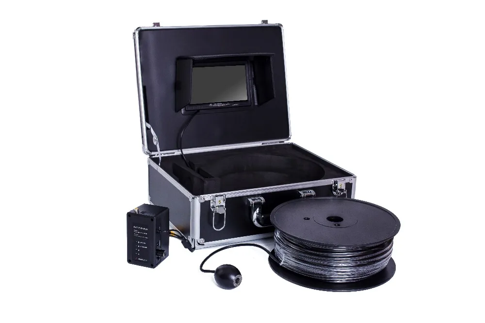 Купить SY802 7 дюймов Дисплей видео Рыболокаторы подводная рыбалка Камера комплект с видео Запись Функция просмотр реального времени подводная каме...