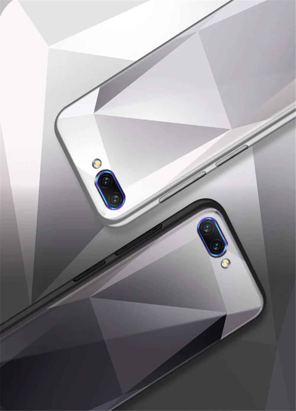 Для huawei P20 P20pro P20lite honor 10 молодежный чехол из закаленного стекла задняя крышка