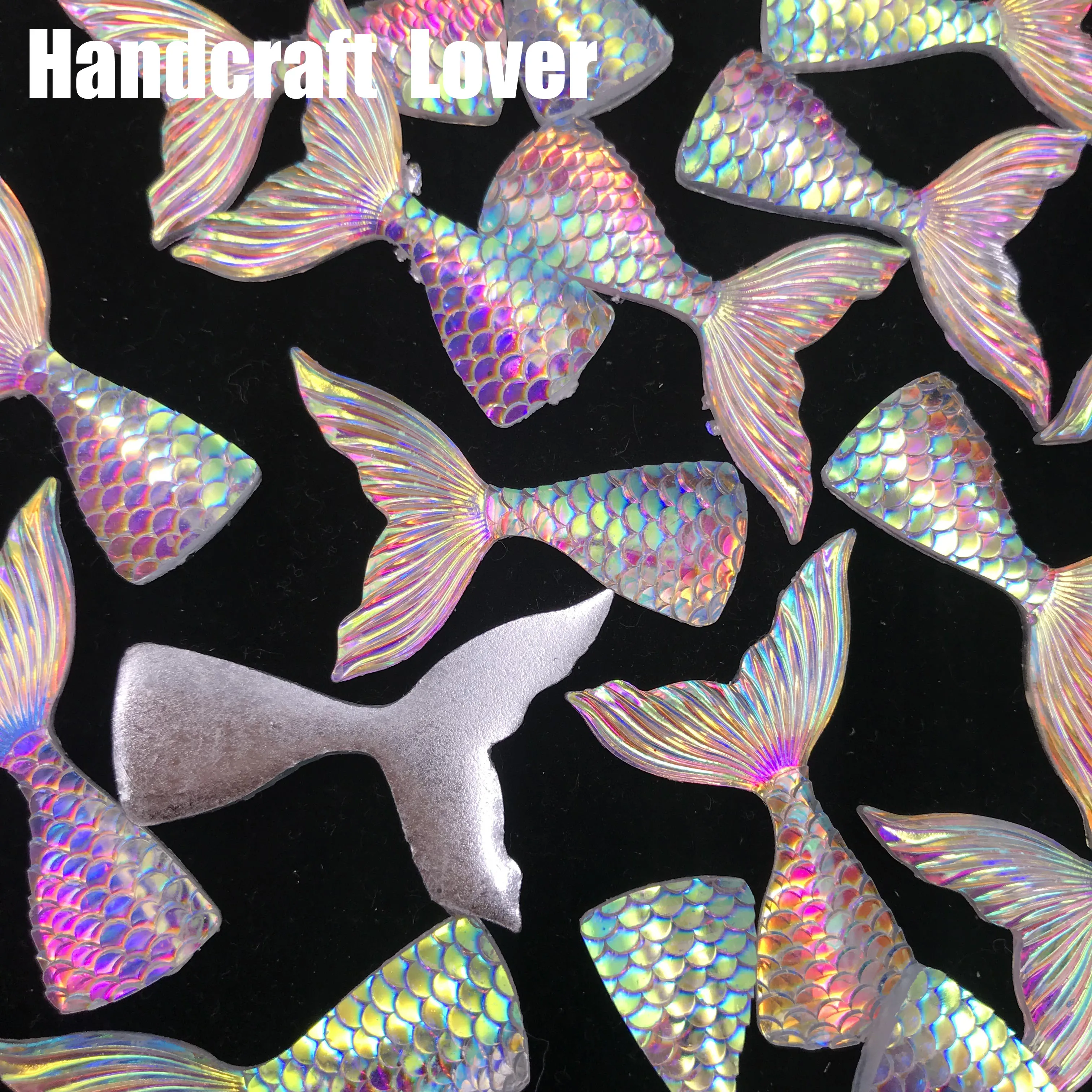 Аксессуары для ювелирных изделий сделай сам рыбья чешуя Русалочка хвостик