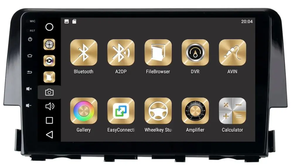 

Carplay 4G 64G 10.2" Android 10 Car Audio for Honda Civic 2015 2016 Headunit Stereo Video GPS Navi Multimedia Monitor Radio
