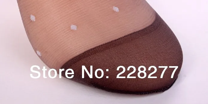 Free Shipping 200pcs=100 pairs/lot Womens nylon Socks, dots, hot sale, crystal,cheap and high quality, nylon,silk,cool,2014 new