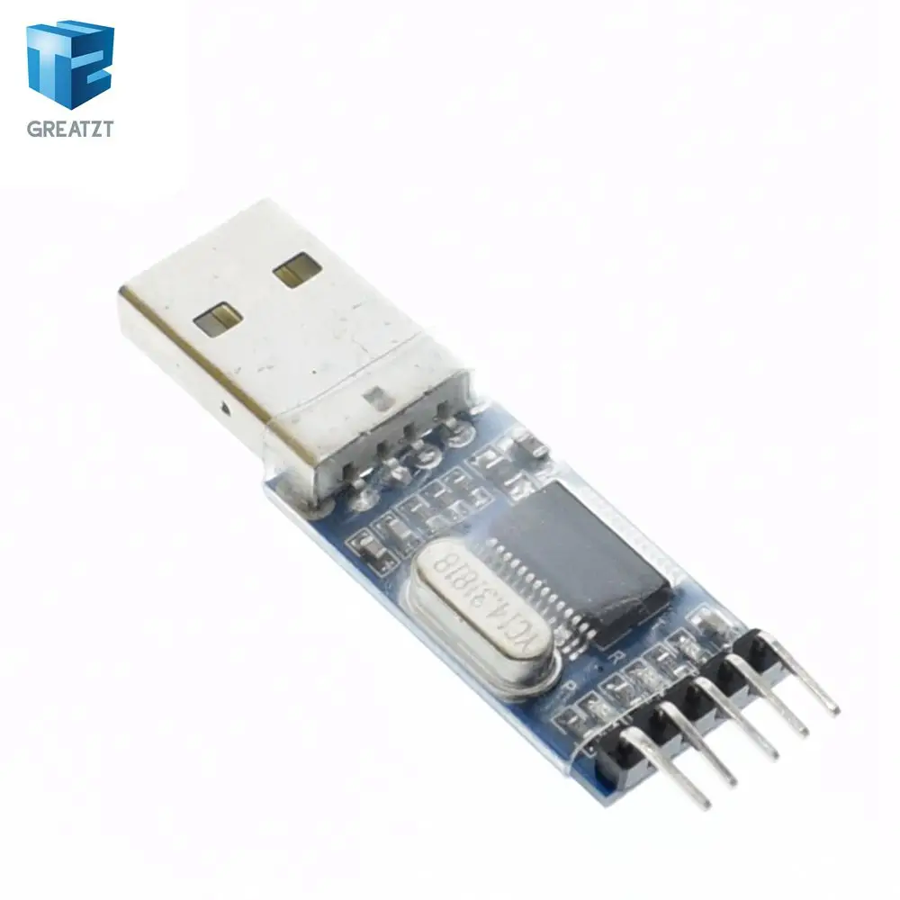 10 шт. USB к TTL/USB-TTL/STC микроконтроллер программист/PL2303 в девять модернизаций пластины с прозрачная крышка