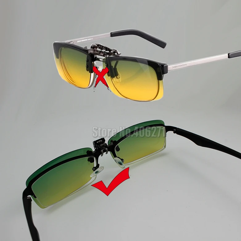 Очки дневного и ночного видения 2 го поколения Солнцезащитные очки с зажимными