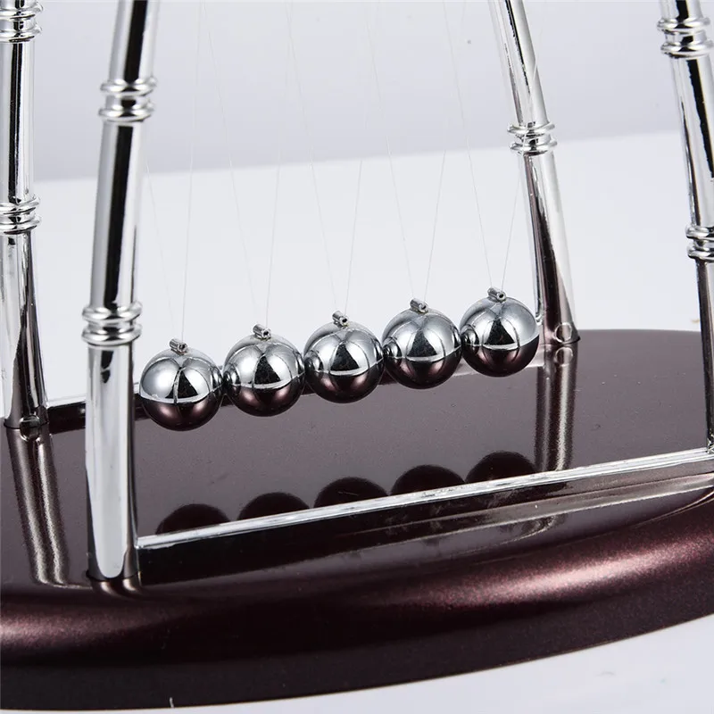 Новый дизайн Newtons Колыбель весёлые стальные балансирующие шарики Физика Наука