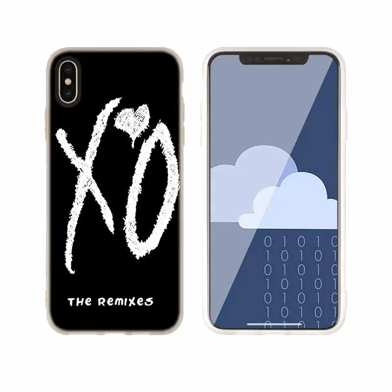 Чехлы, силиконовый мягкий чехол для iPhone 11 Pro X XS Max XR 6 6S 7 8 Plus 5 4S SE, высокое качество, логотип Weeknd XO - Цвет: as the picture 08