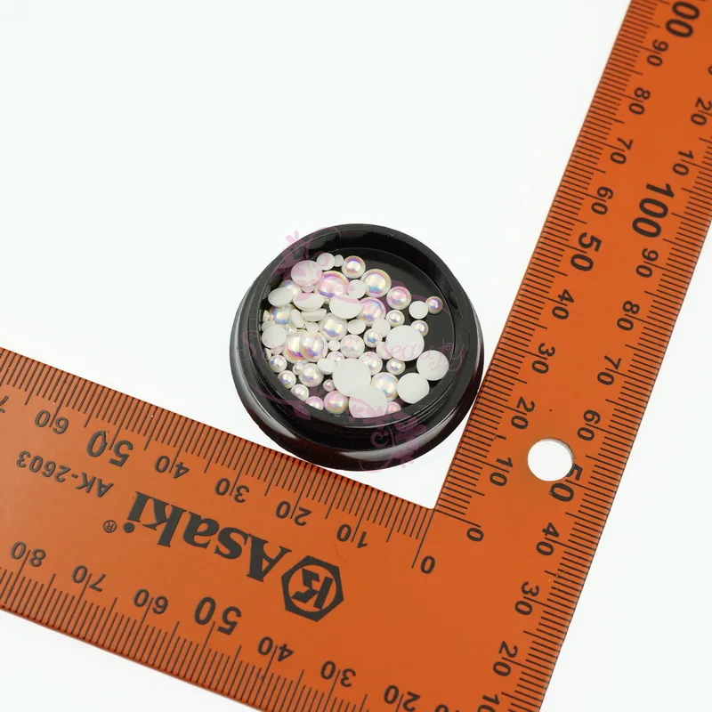 1 черный горшок в штучной упаковке Керамика АВ искусственные жемчужные бусины