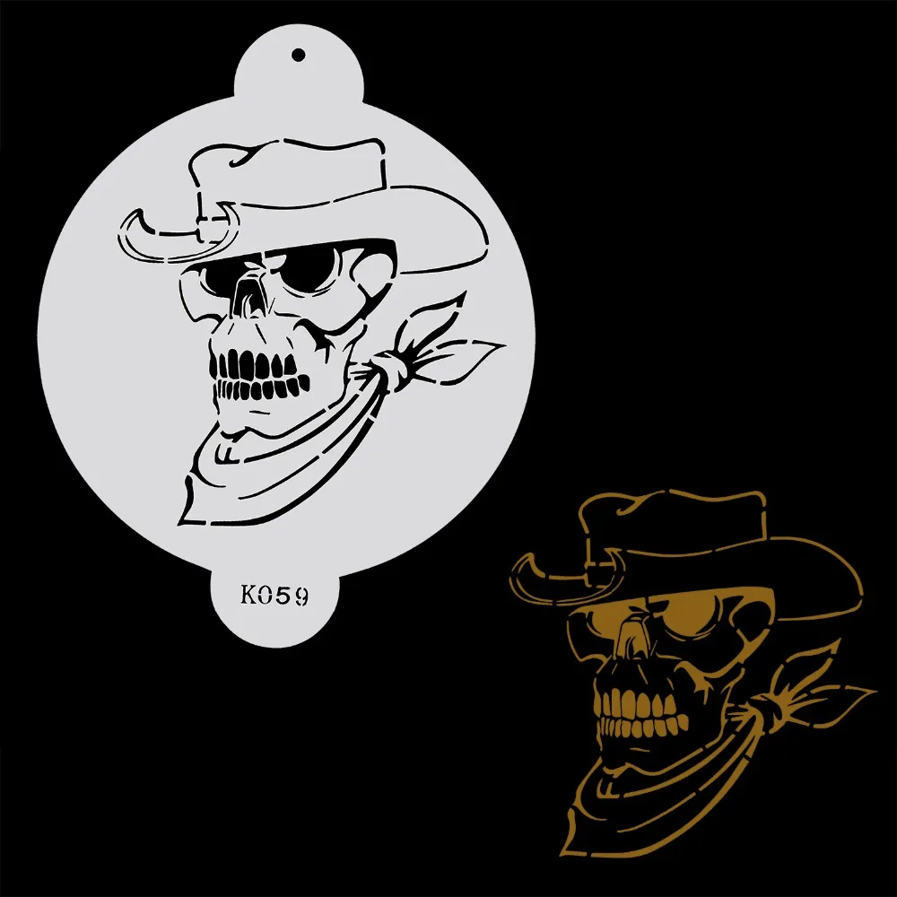 Ковбойская голова призрака искусственный спрей для выпечки тортов инструменты