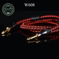 gusuo 14 6 35mm ts trs male to male plug microphone audio stereo amplifier guitar speaker extension mm cable