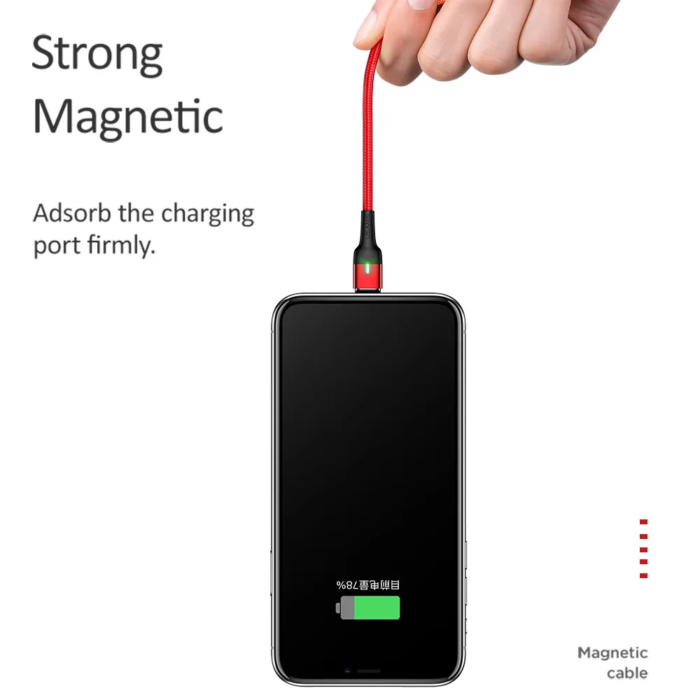 Магнитный зарядный кабель для iPhone 5 USB ipad магнитный свет usb мобильного телефона