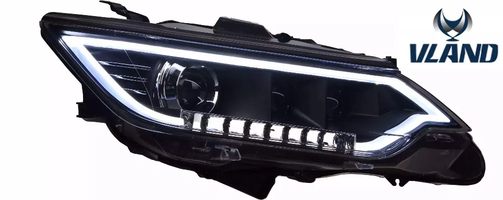 VLAND производитель автомобильных головных ламп для светодиодная фара дальнего