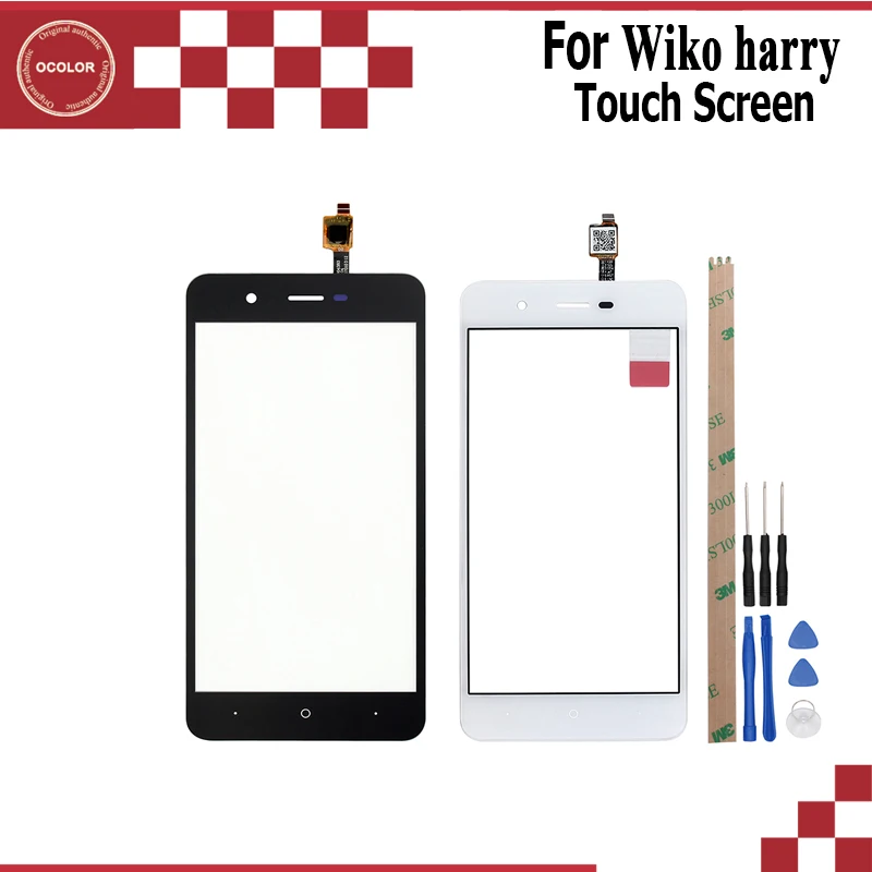 Ocolor для wiko Гарри Touch Панель Экран датчик кодирующего преобразователя Замена
