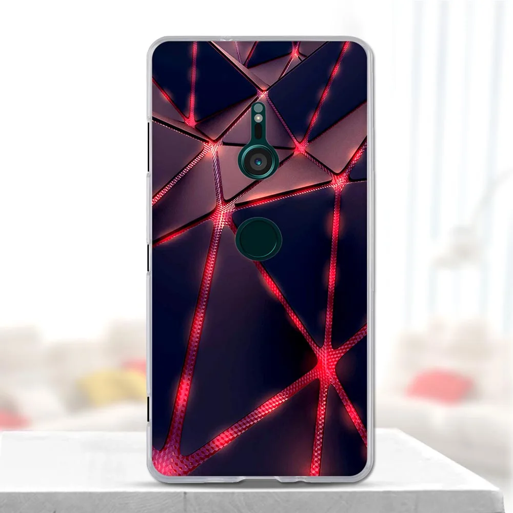Чехол для Sony Xperia XZ3 Мягкий Силиконовый ТПУ 3d милый задний чехол чехол|Бамперы| |