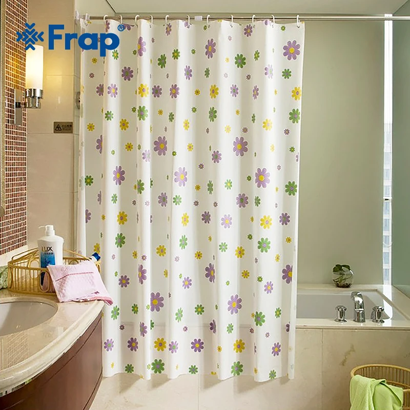 Комбинированный смеситель для ванной с занавесками душа Frap холодной и горячей