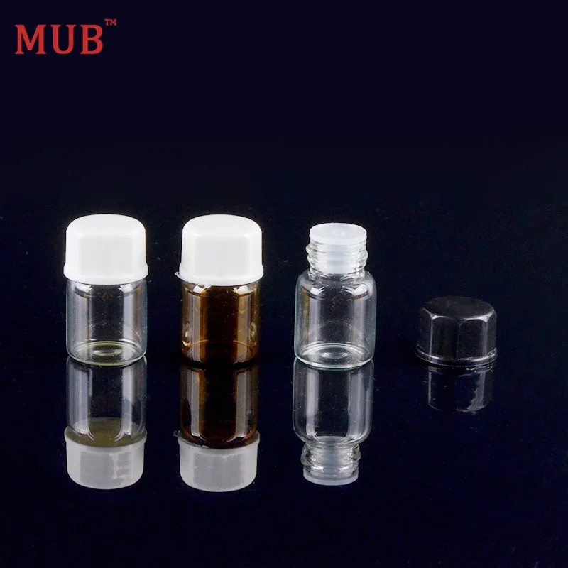MUB-Лидер продаж 2 мл (50 шт./лот) стеклянные бутылки для эфирных масел маленькие