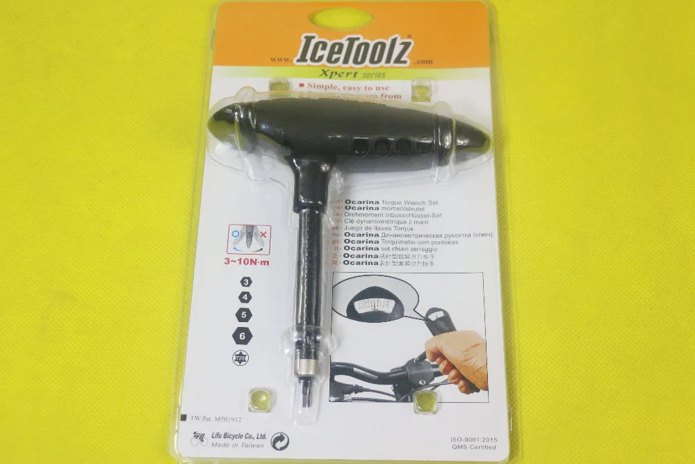 Набор для ремонта велосипеда Icetoolz E219 набор динамометрических ключей Ocarina 3 ~ 10 Н * м