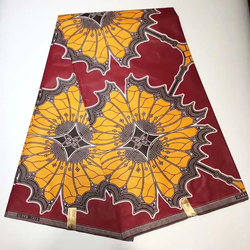 Ghana kente дизайнерская парафинированная ткань с кружевом печать ткани Анкары новые восковые принты полиэстер воск для женщин платья для вечеринок 6 ярдов/партия